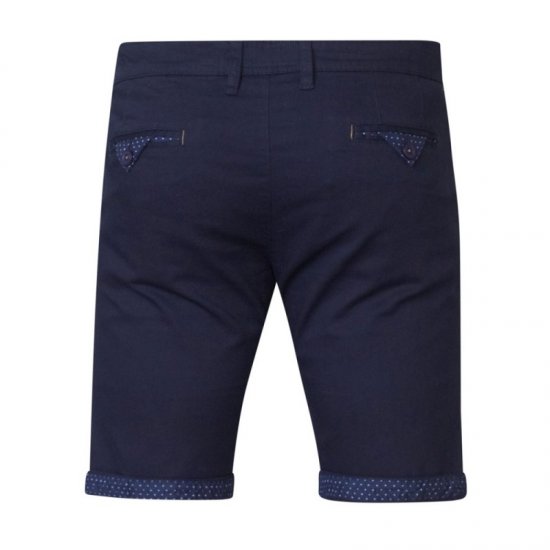 D555 Luke Stretch Shorts Navy - Shortsit - Shortsit, isot koot – W40-W60