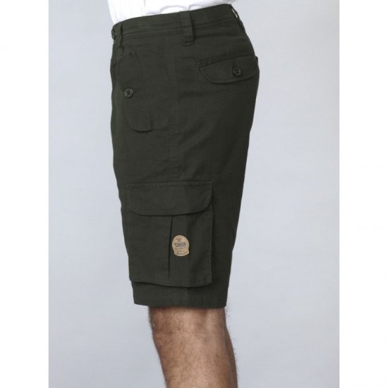 D555 Larry Cargo Shorts Khaki - Shortsit - Shortsit, isot koot – W40-W60