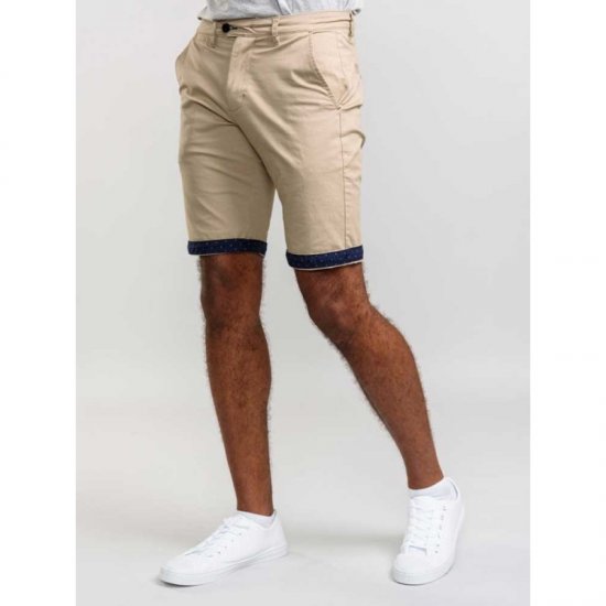 D555 Lopes Stretch Short Stone - Shortsit - Shortsit, isot koot – W40-W60
