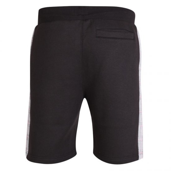 D555 Hayes Sweat-shorts Black - Collegehousut ja collegeshortsit - Miesten Isot collegehousut ja collegeshortsit