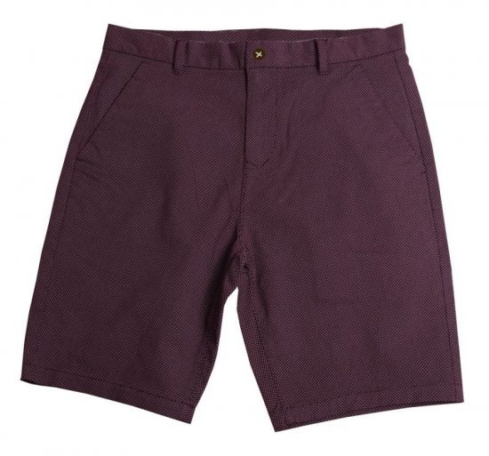 D555 Bandit Ao Micro Print Stretch Chino Shorts - Shortsit - Shortsit, isot koot – W40-W60