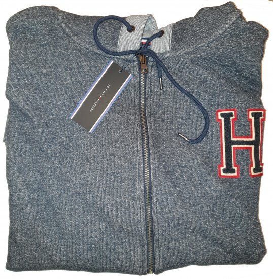 Tommy Hilfiger Axel Zip Thru Hoddie - Motleyn huhtikuun hullu ale - 