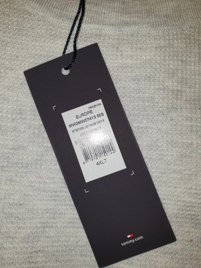 Tommy Hilfiger Sweater Light Grey - Motleyn huhtikuun hullu ale - 
