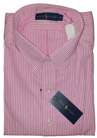 Polo Ralph Lauren 702 Shirt Pink/White - Motleyn huhtikuun hullu ale - 