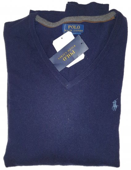 Ralph Lauren M Classics NavyBlue Sweater - Motleyn huhtikuun hullu ale - 
