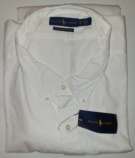 Polo Ralph Lauren Classics White Shirt - Motleyn huhtikuun hullu ale - 