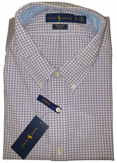 Polo Ralph Lauren 5002 Classic Shirt Purple - Motleyn huhtikuun hullu ale - 