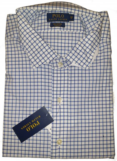 Polo Ralph Lauren TC7C White/Blue Multicolored Shirt - Motleyn huhtikuun hullu ale - 