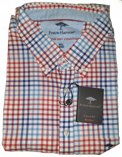 Fynch-Hatton 6022 Shirt Red - Motleyn huhtikuun hullu ale - 