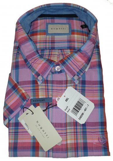 Bugatti 98333 Short Sleeve Shirt - Motleyn huhtikuun hullu ale - 