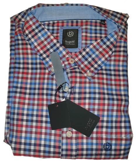 Bugatti 78324 Short Sleeve Shirt - Motleyn huhtikuun hullu ale - 