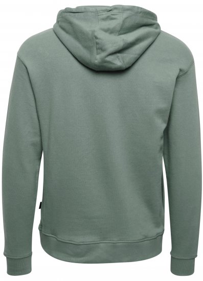 Blend Hoodie 4285 Duck Green - Hupparit ja collegepaidat - Miesten hupparit ja collegepaidat isot koot