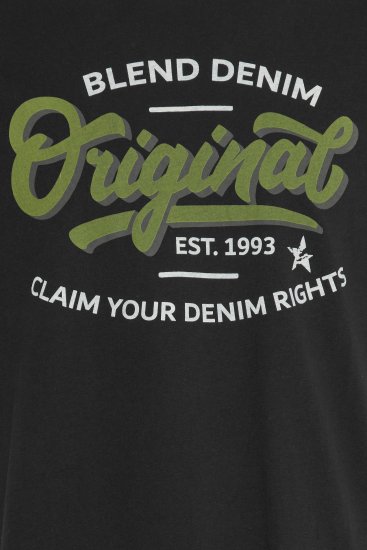 Blend 4568 T-Shirt Black - T-paidat - Isot T-paidat 2XL – 14XL