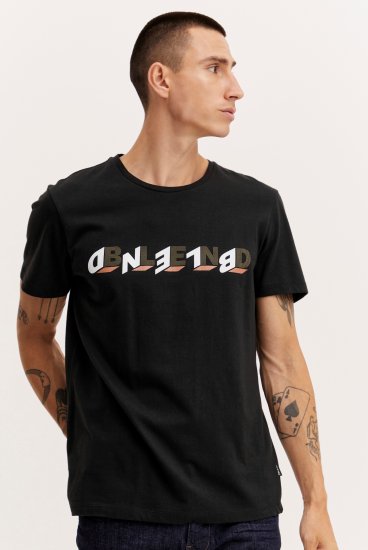 Blend 4795 T-Shirt Black - T-paidat - Isot T-paidat 2XL – 14XL
