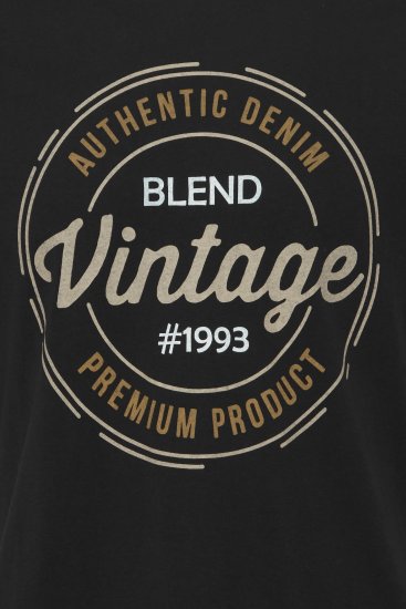 Blend 8411 T-Shirt Black - T-paidat - Isot T-paidat 2XL – 14XL