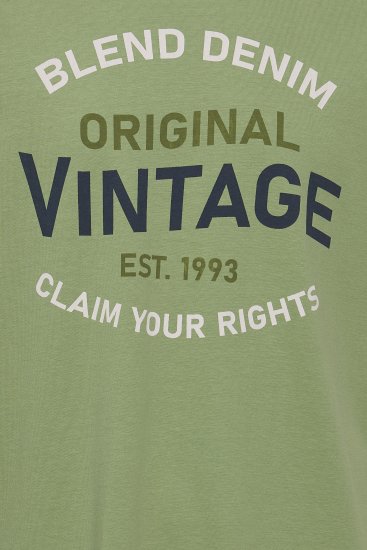 Blend 5018 T-Shirt Green - T-paidat - Isot T-paidat 2XL – 14XL