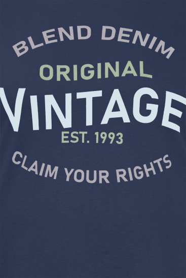 Blend 5018 T-Shirt Navy - T-paidat - Isot T-paidat 2XL – 14XL