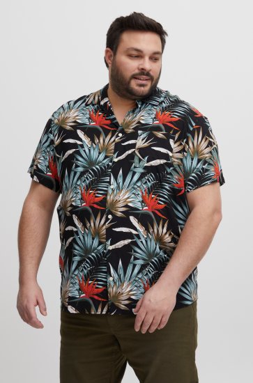 Blend 5168 Short Sleeve Shirt - Kauluspaidat - Miesten isot kauluspaidat 2XL – 8XL