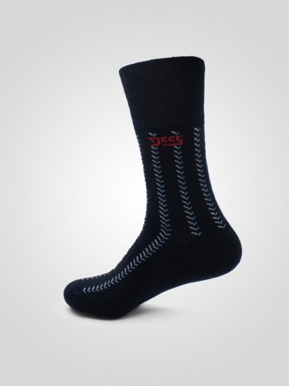 D555 Harold 3 Extra Wide Comfort Fit Socks 3-pack Navy/Denim - Alusvaatteet & uimavaatteet - Miesten Isot alusvaatteet 