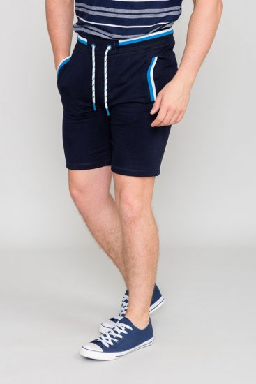 D555 DAGENHAM Jersey Shorts Navy - Collegehousut ja collegeshortsit - Miesten Isot collegehousut ja collegeshortsit