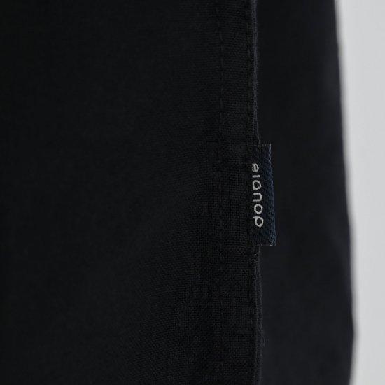 Double Outfitters GS-5225 Oxford-paita Musta - Kauluspaidat - Miesten isot kauluspaidat 2XL – 8XL