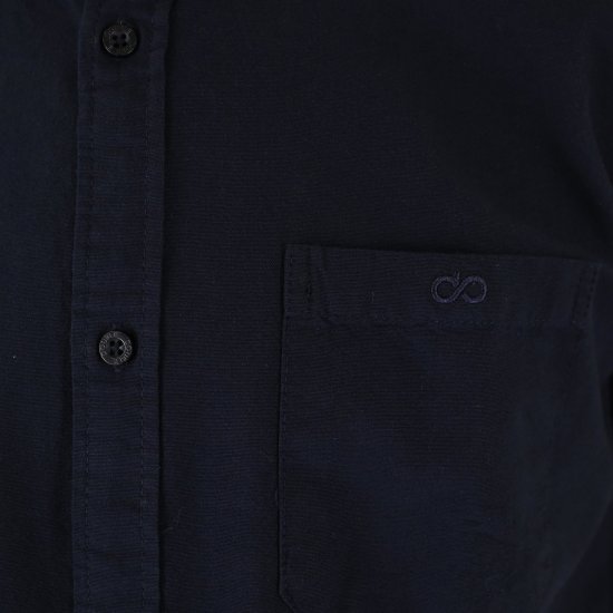 Double Outfitters GS-5225 Oxford-paita Tummansininen - Kauluspaidat - Miesten isot kauluspaidat 2XL – 8XL