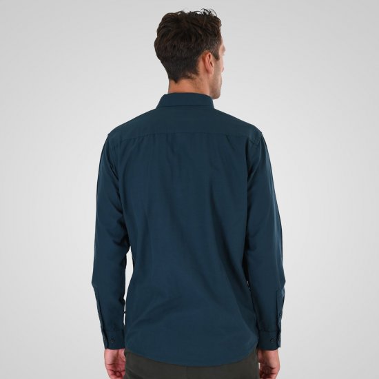 Double Outfitters GS-5225 Oxford-paita Tummanvihreä - Kauluspaidat - Miesten isot kauluspaidat 2XL – 8XL