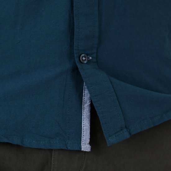 Double Outfitters GS-5225 Oxford-paita Tummanvihreä - Kauluspaidat - Miesten isot kauluspaidat 2XL – 8XL