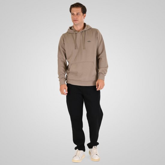 Double Outfitters MPAN-6056 Collegehousut Musta - Collegehousut ja collegeshortsit - Miesten Isot collegehousut ja collegeshortsit
