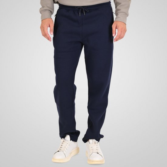 Double Outfitters MPAN-6056 Collegehousut Tummansininen - Collegehousut ja collegeshortsit - Miesten Isot collegehousut ja collegeshortsit