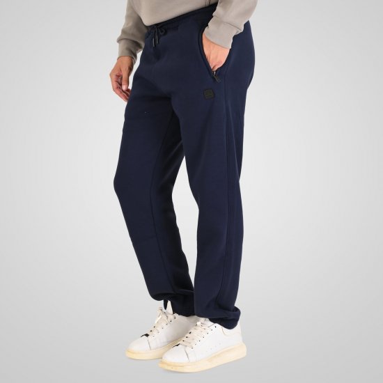 Double Outfitters MPAN-6056 Collegehousut Tummansininen - Collegehousut ja collegeshortsit - Miesten Isot collegehousut ja collegeshortsit