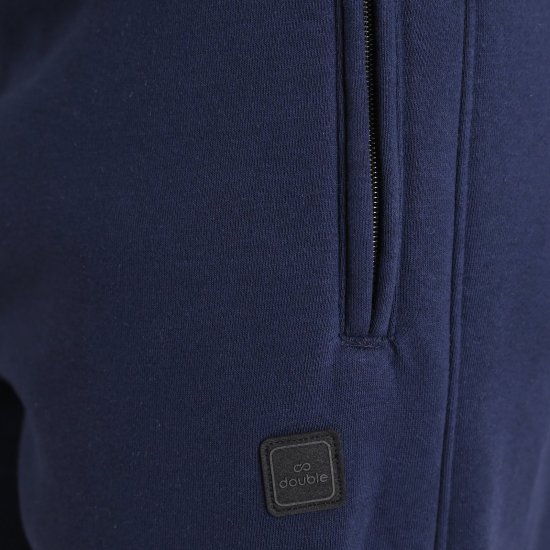 Double Outfitters MPAN-6056 Collegehousut Tummansininen - Collegehousut ja collegeshortsit - Miesten Isot collegehousut ja collegeshortsit