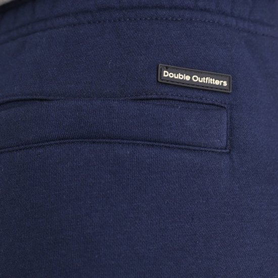 Double Outfitters MPAN-6056 Collegehousut Tummansininen - Collegehousut ja collegeshortsit - Miesten Isot collegehousut ja collegeshortsit