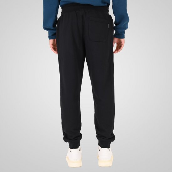 Double Outfitters MPAN-6057 Collegehousut Musta - Collegehousut ja collegeshortsit - Miesten Isot collegehousut ja collegeshortsit