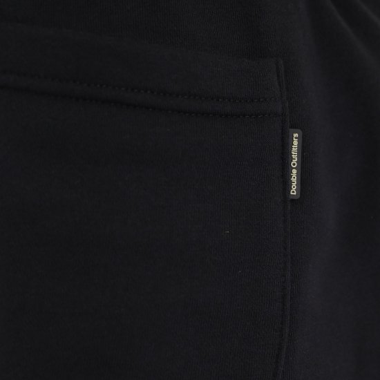 Double Outfitters MPAN-6057 Collegehousut Musta - Collegehousut ja collegeshortsit - Miesten Isot collegehousut ja collegeshortsit