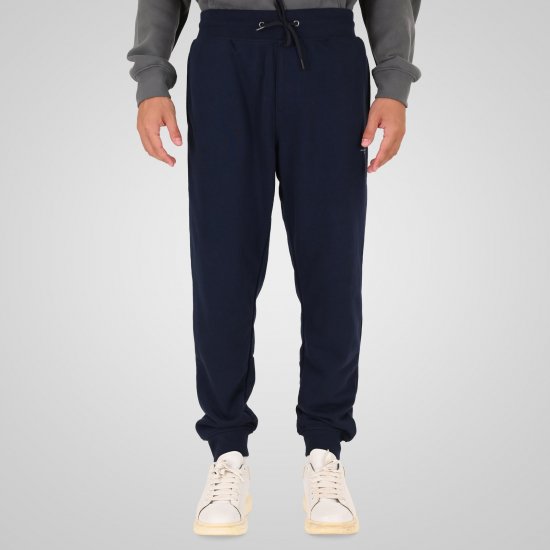 Double Outfitters MPAN-6057 Collegehousut Tummansininen - Collegehousut ja collegeshortsit - Miesten Isot collegehousut ja collegeshortsit