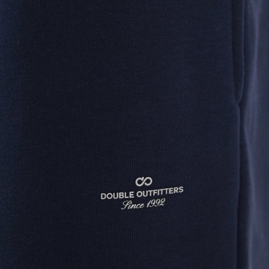 Double Outfitters MPAN-6057 Collegehousut Tummansininen - Collegehousut ja collegeshortsit - Miesten Isot collegehousut ja collegeshortsit
