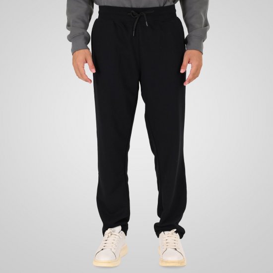 Double Outfitters MPAN-6058 Collegehousut Musta - Collegehousut ja collegeshortsit - Miesten Isot collegehousut ja collegeshortsit