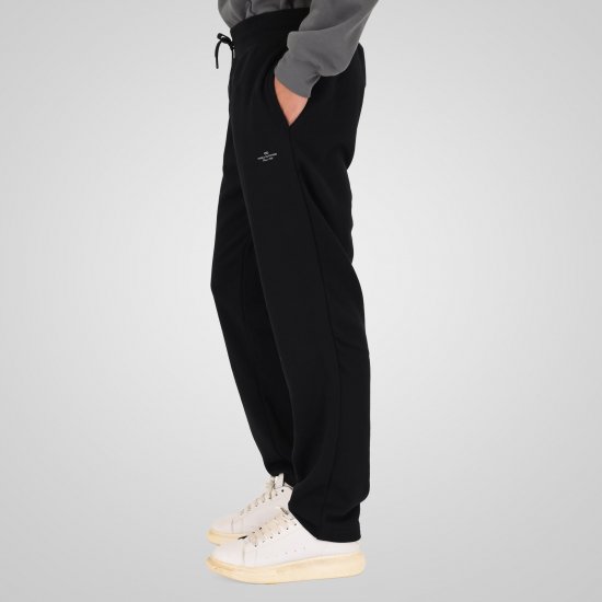 Double Outfitters MPAN-6058 Collegehousut Musta - Collegehousut ja collegeshortsit - Miesten Isot collegehousut ja collegeshortsit