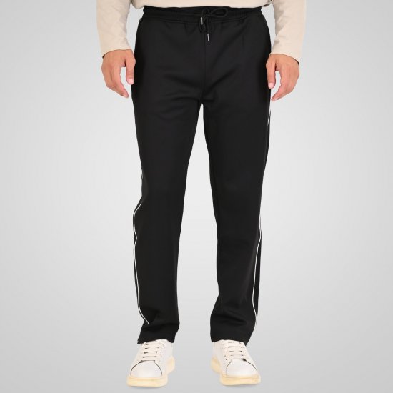 Double Outfitters MPAN-6061 Collegehousut Musta - Collegehousut ja collegeshortsit - Miesten Isot collegehousut ja collegeshortsit