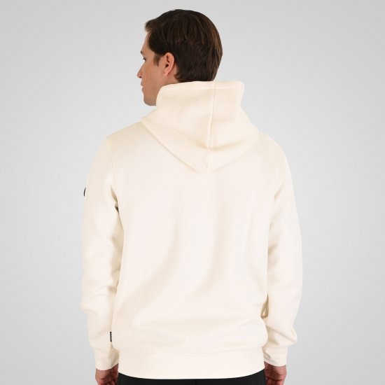 Double Outfitters MTOP-1160 Vetoketjullinen huppari Valkoinen - Hupparit ja collegepaidat - Miesten hupparit ja collegepaidat isot koot