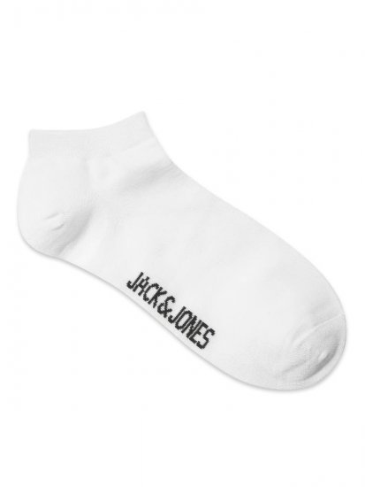 Jack & Jones Basic Bambunilkkasukat Valkoinen 5 paria - Alusvaatteet & uimavaatteet - Miesten Isot alusvaatteet 
