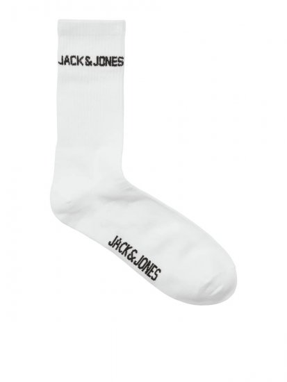 Jack & Jones Melvin Tennissukat Valkoinen 3 paria - Alusvaatteet & uimavaatteet - Miesten Isot alusvaatteet 