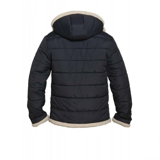 D555 Hudson Hooded Puffer Jacket Navy - Takit - Miesten Takit, isot koot – 2XL – 12XL