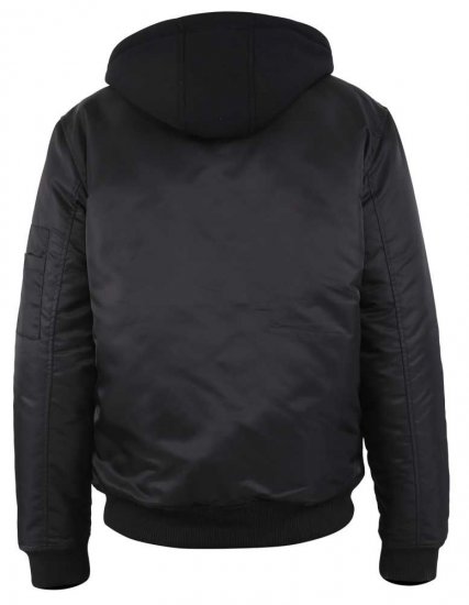 D555 Poppleford Bomber Jacket With Detachable Fleece Hood - Takit - Miesten Takit, isot koot – 2XL – 12XL