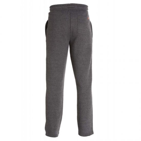 D555 Portland Sweatpants Charcoal - Collegehousut ja collegeshortsit - Miesten Isot collegehousut ja collegeshortsit