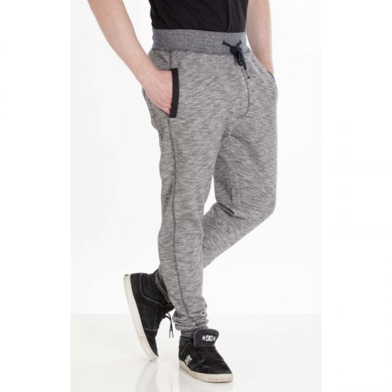 D555 Denzel Sweatpants Grey - Collegehousut ja collegeshortsit - Miesten Isot collegehousut ja collegeshortsit