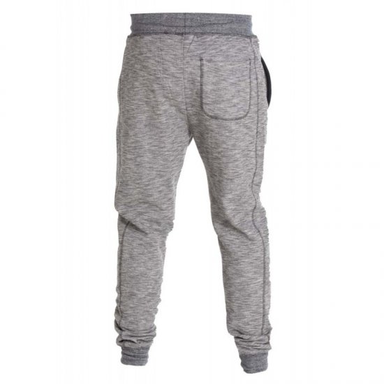 D555 Denzel Sweatpants Grey - Collegehousut ja collegeshortsit - Miesten Isot collegehousut ja collegeshortsit