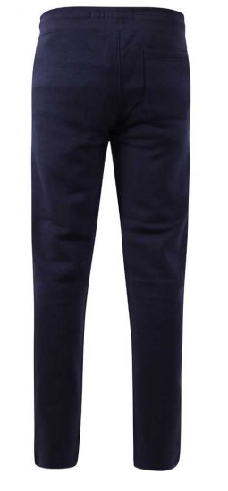 D555 Chilworth Open Hem Jogger Navy - Collegehousut ja Collegeshortsit - Miesten Isot collegehousut ja collegeshortsit