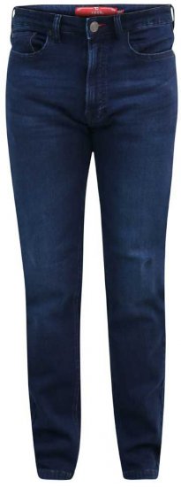 D555 Putney 1959 fit Super Stretch Jeans Dark Wash - Farkut ja housut - Miesten isot farkut ja isot housut W40-W70